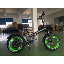 48v1000W 20''x4.0 bicycle fat tire foldable fat electric bike with 48V13AH/17Ah/17.5Ah Lithium Battery